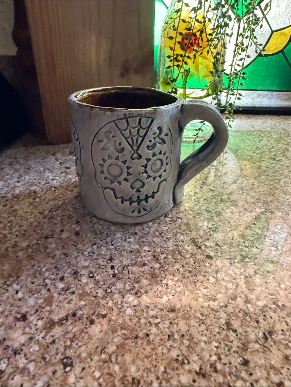 Day Of The Dead Hand Made Mug